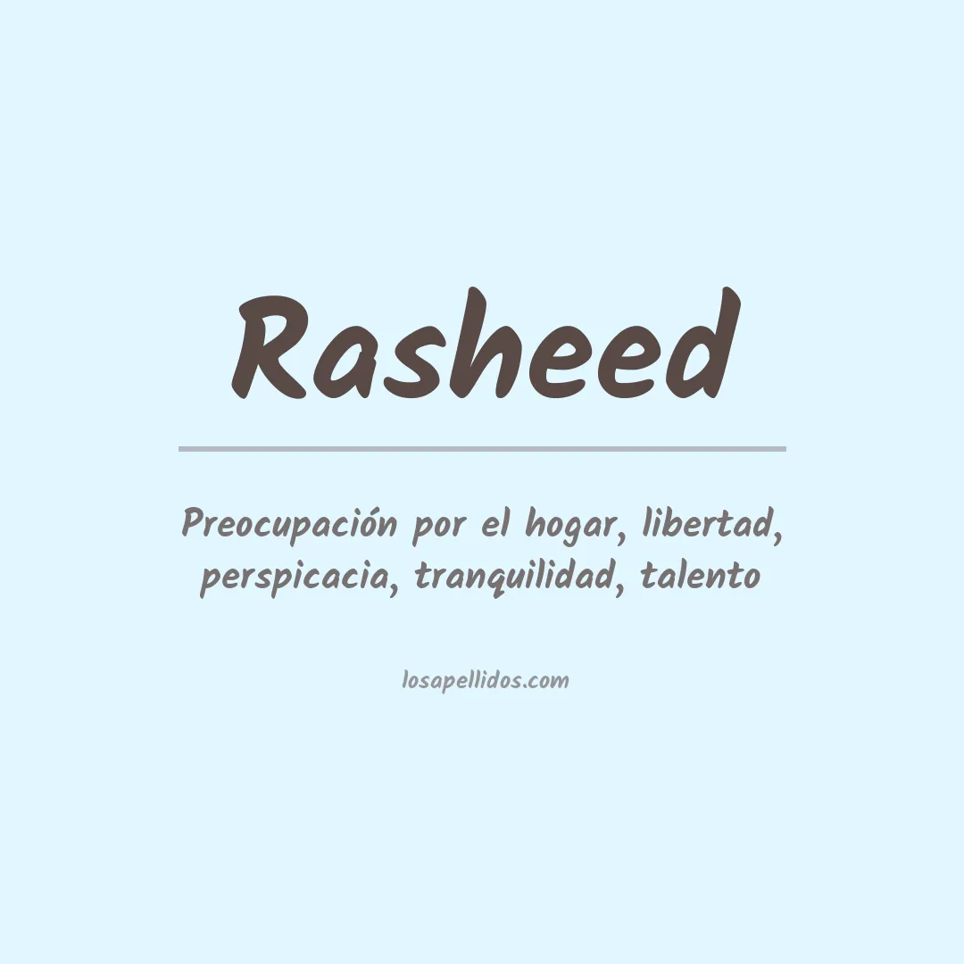 Apellido Rasheed