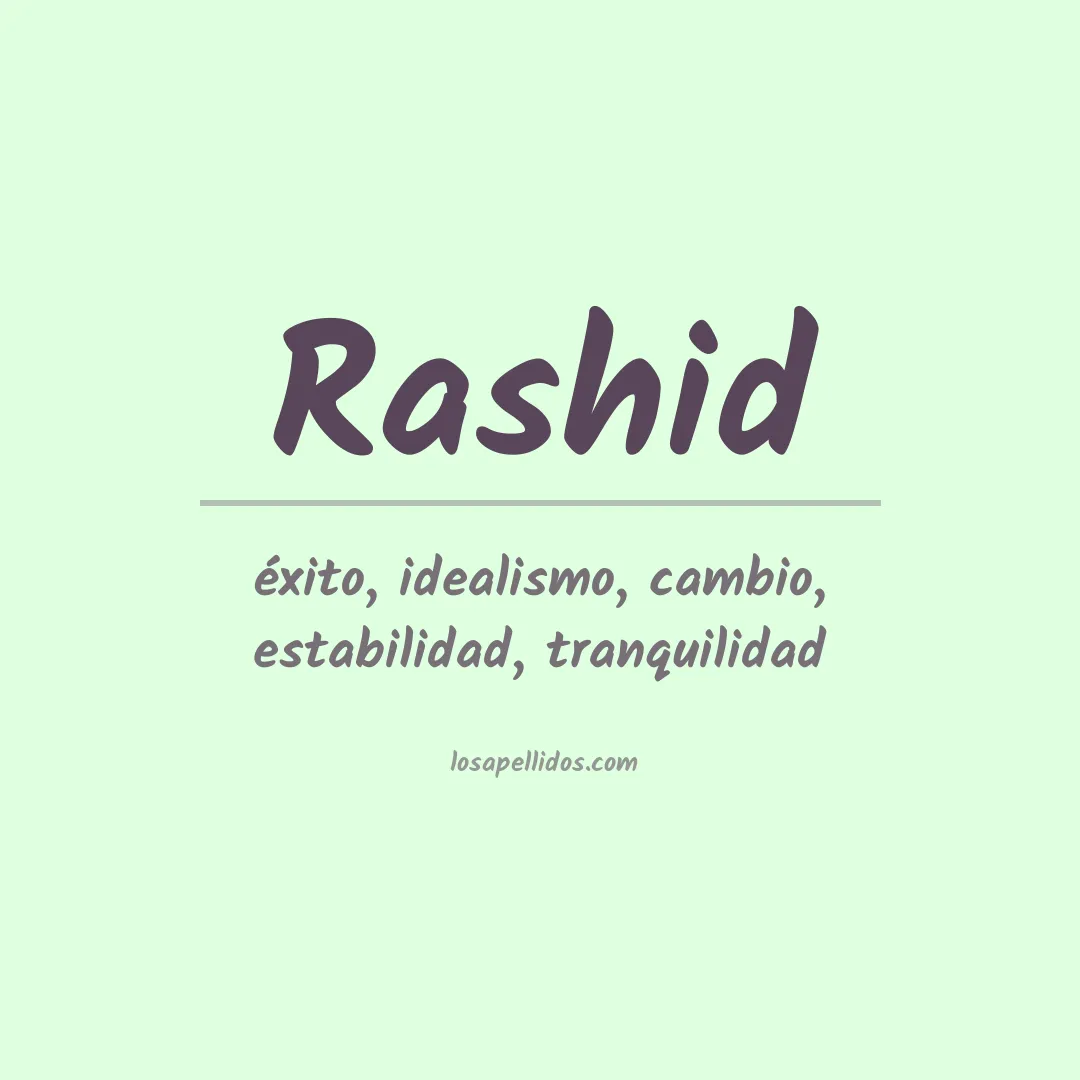 Apellido Rashid
