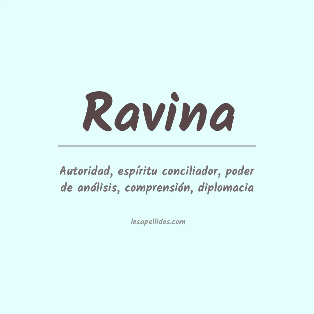 Apellido Ravina