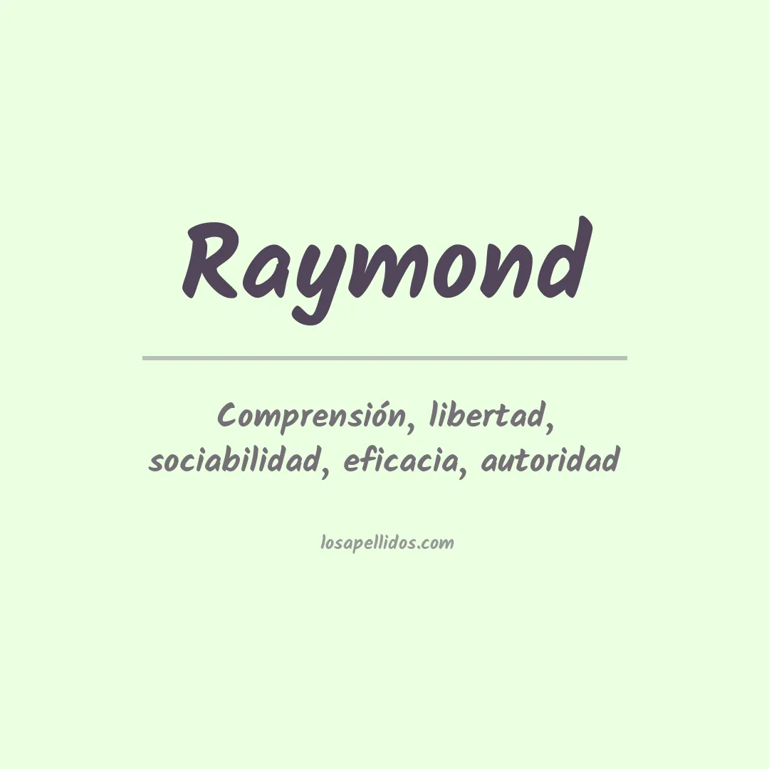 Apellido Raymond