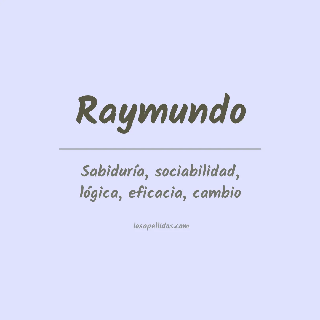 Apellido Raymundo