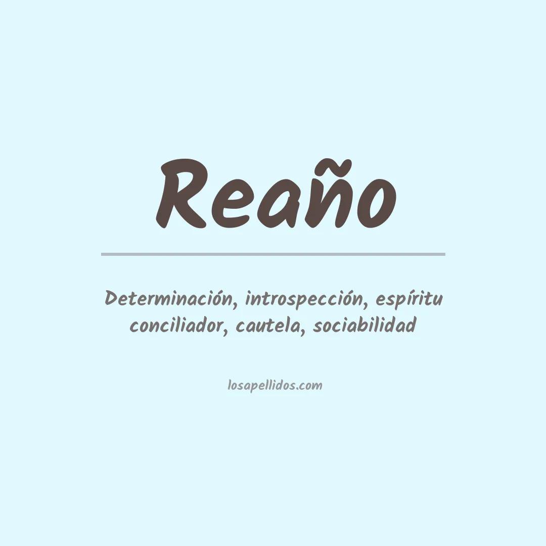 Apellido Reaño