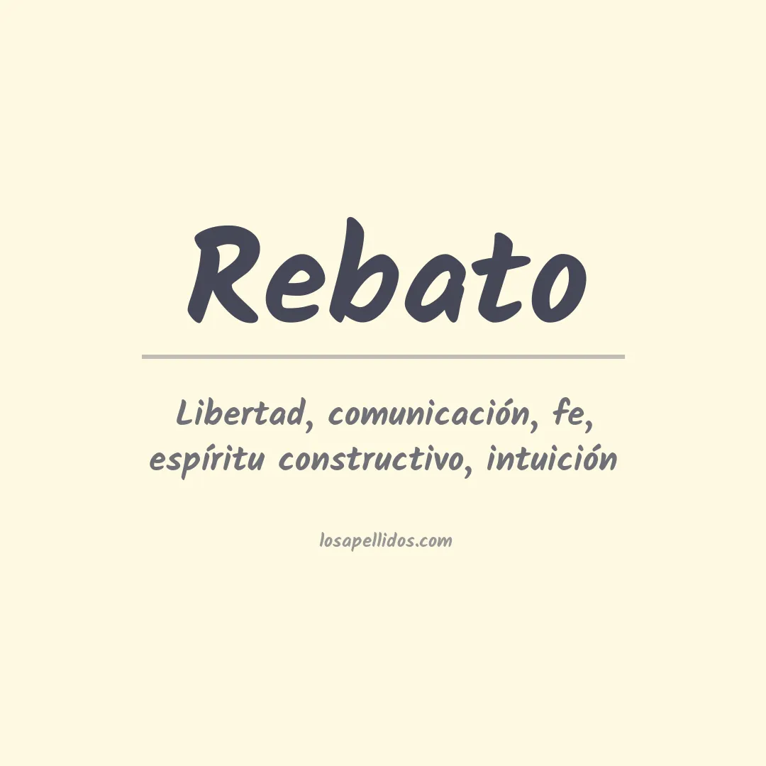 Apellido Rebato