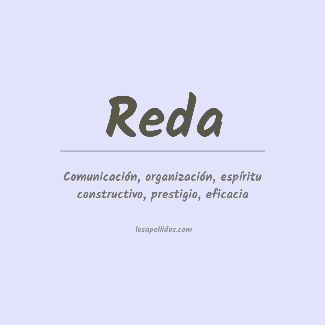Apellido Reda