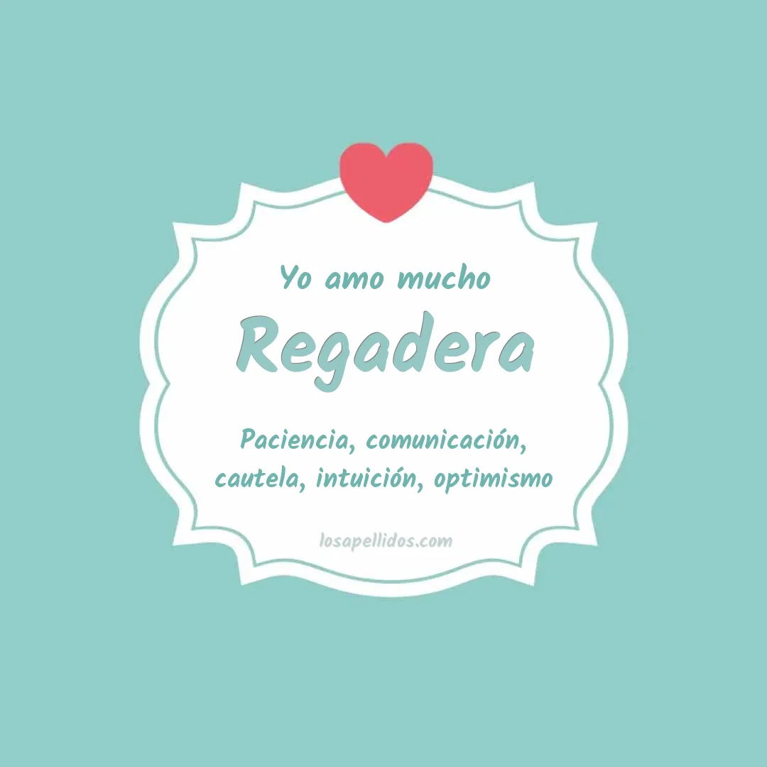 Yo amo mucho Regadera