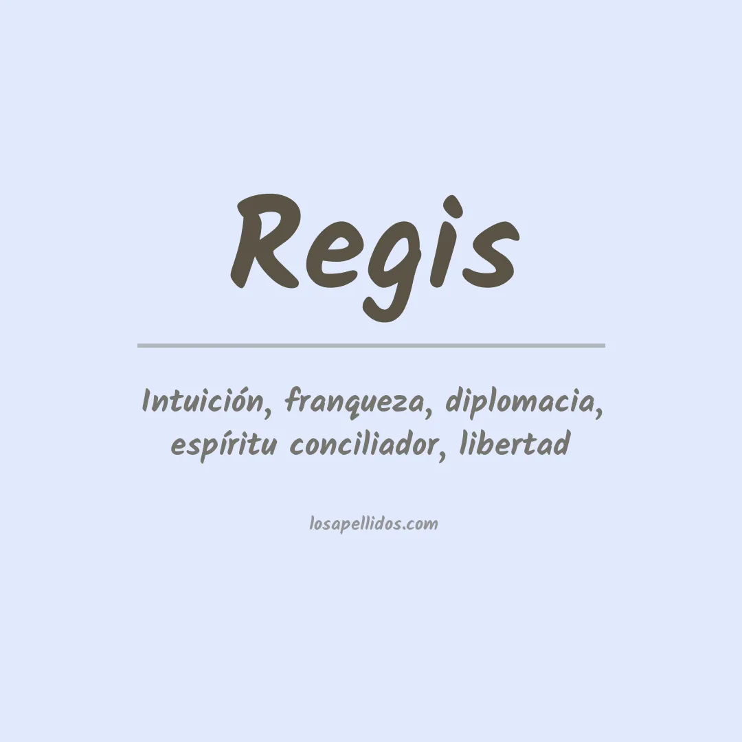 Apellido Regis