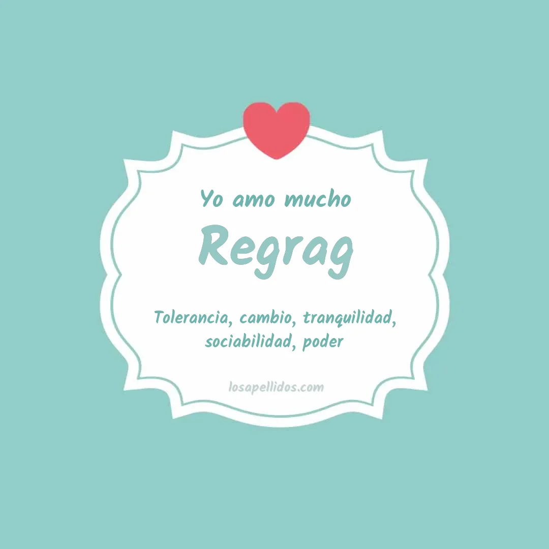 Yo amo mucho Regrag