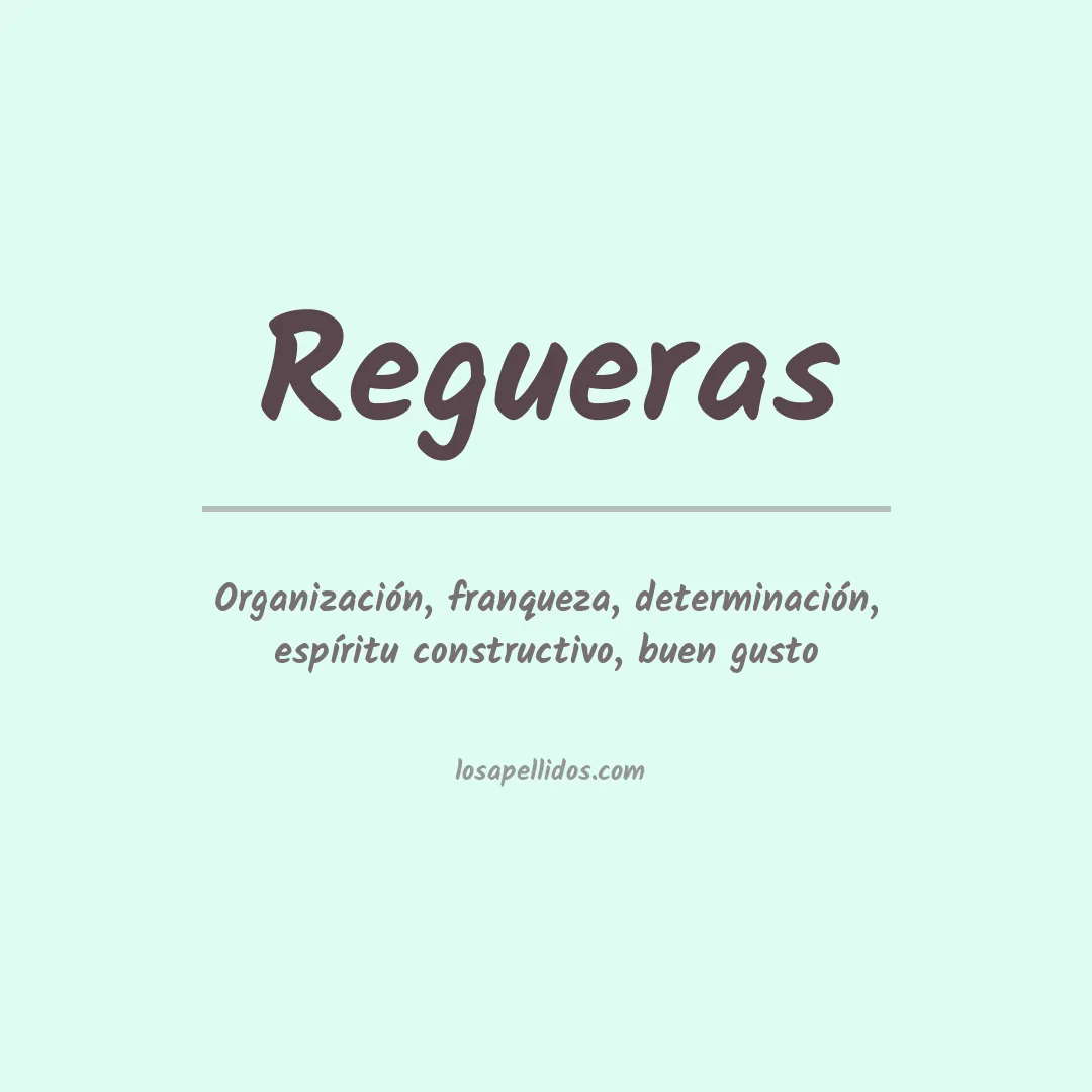 Apellido Regueras