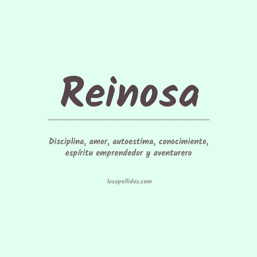 Apellido Reinosa