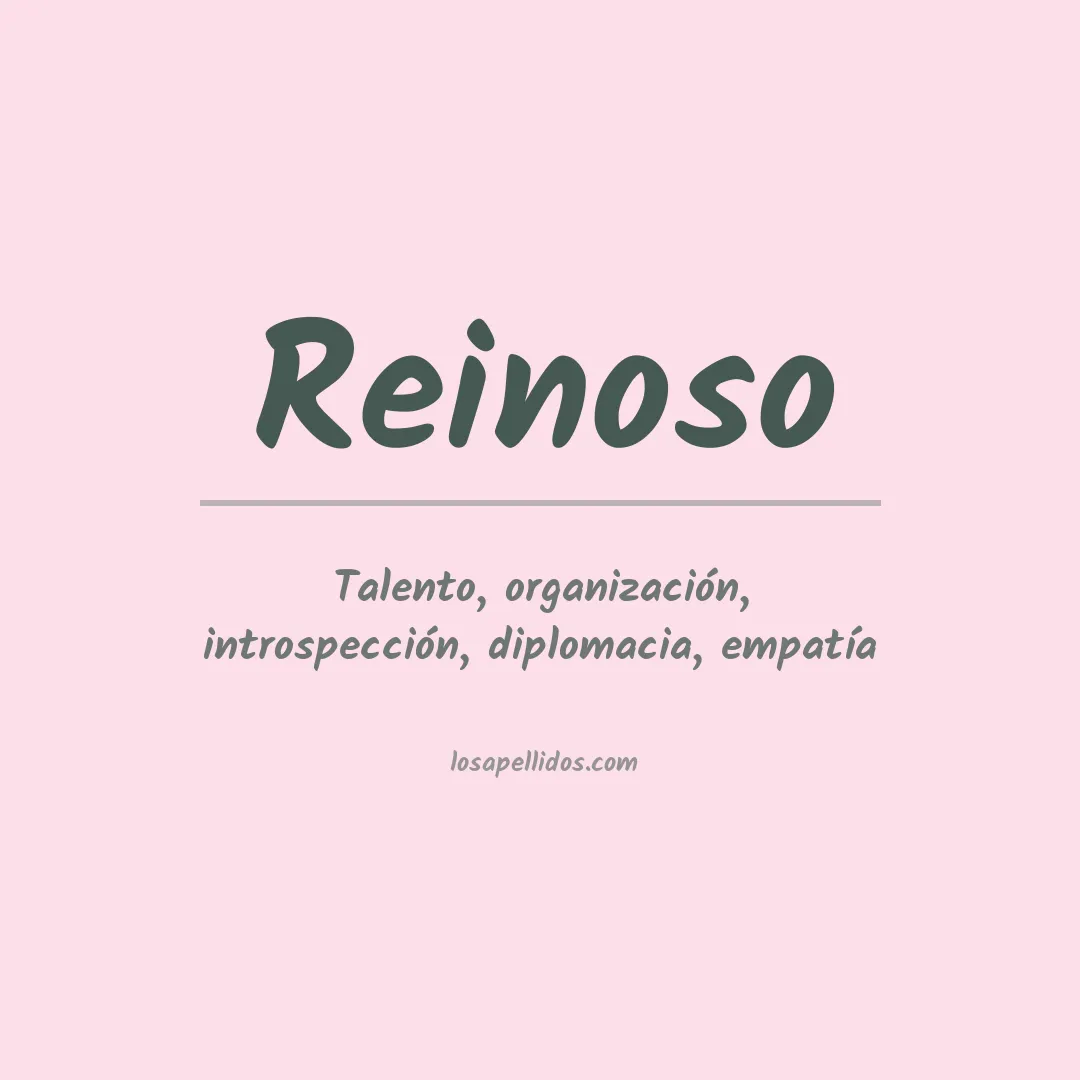Apellido Reinoso