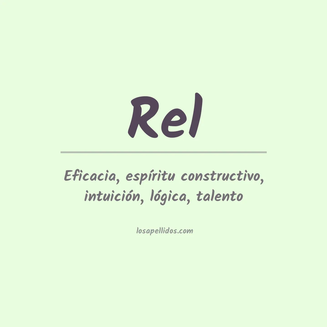 Apellido Rel