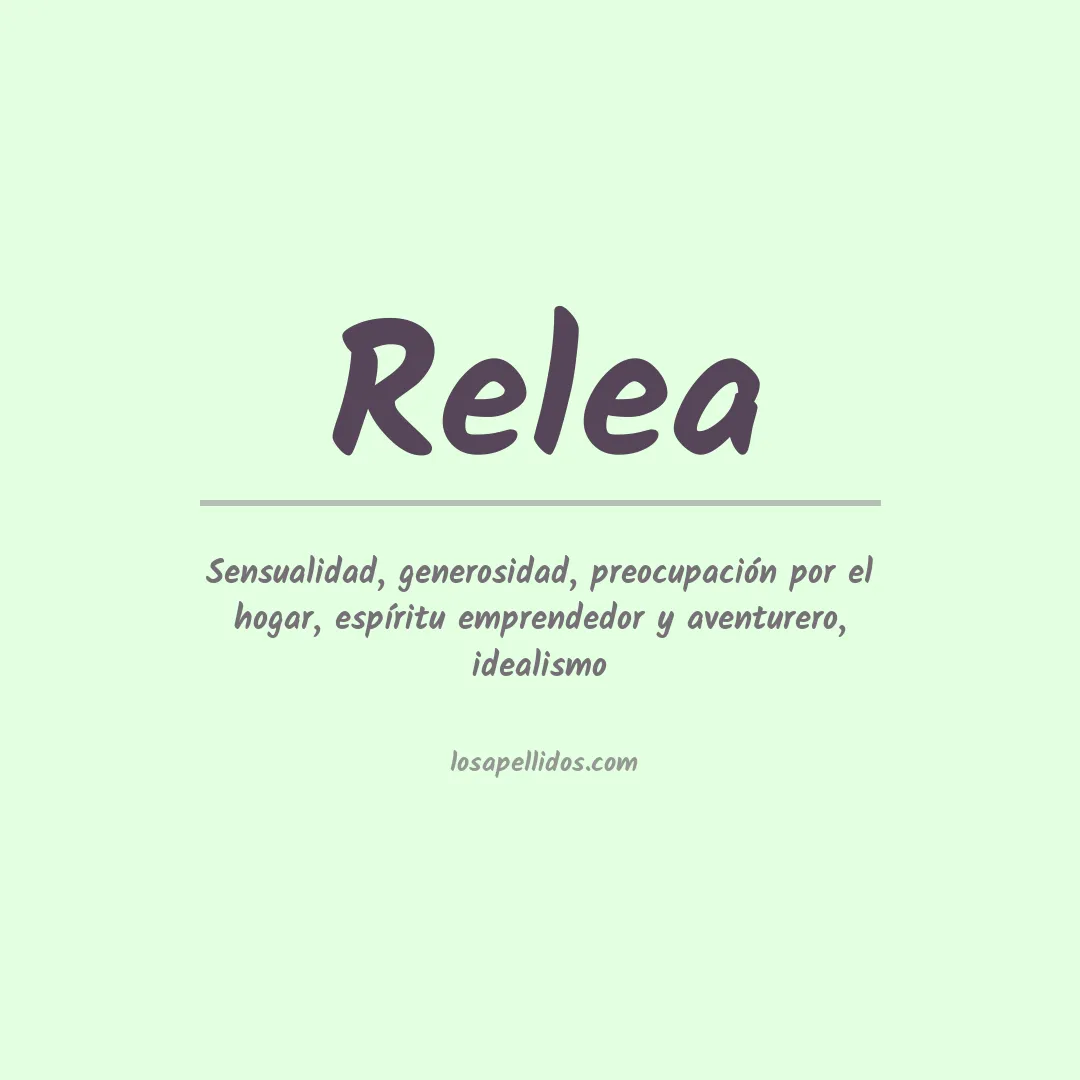 Apellido Relea