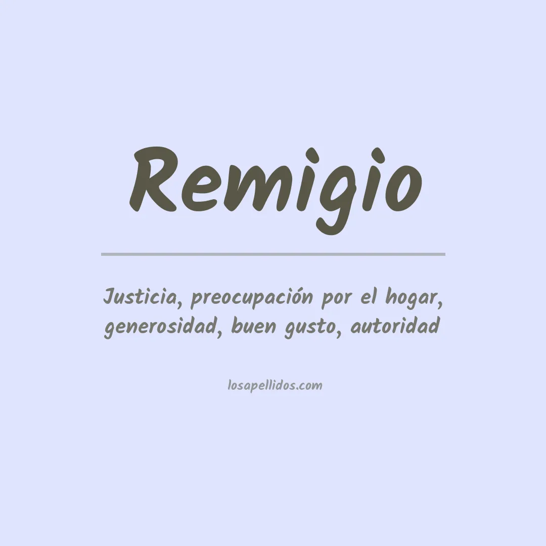 Apellido Remigio