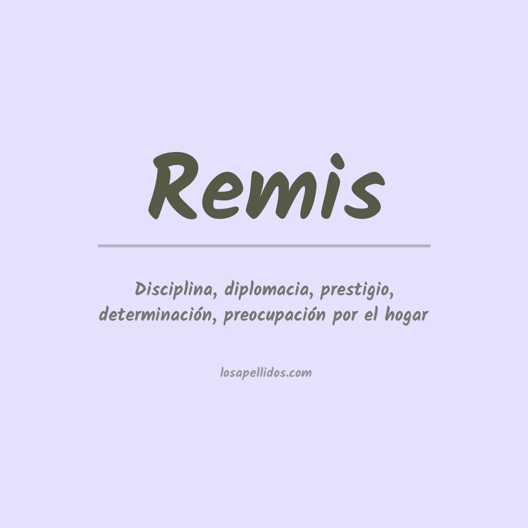 Apellido Remis
