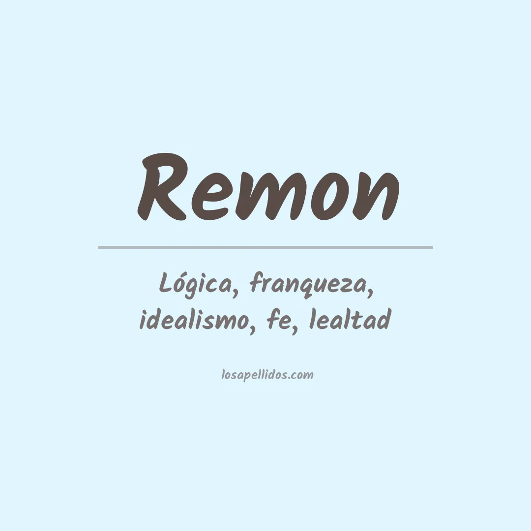 Apellido Remon