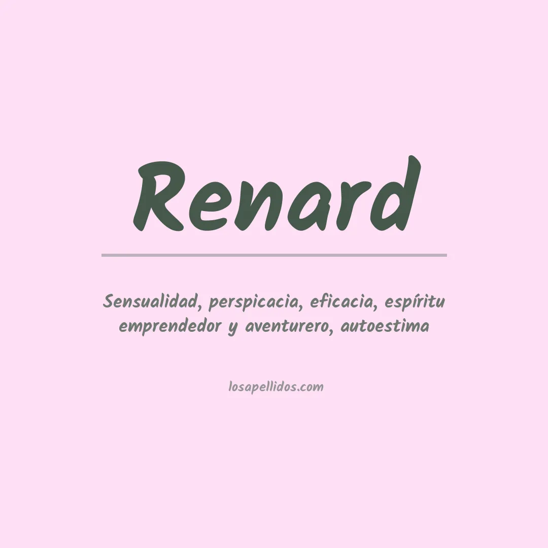 Apellido Renard