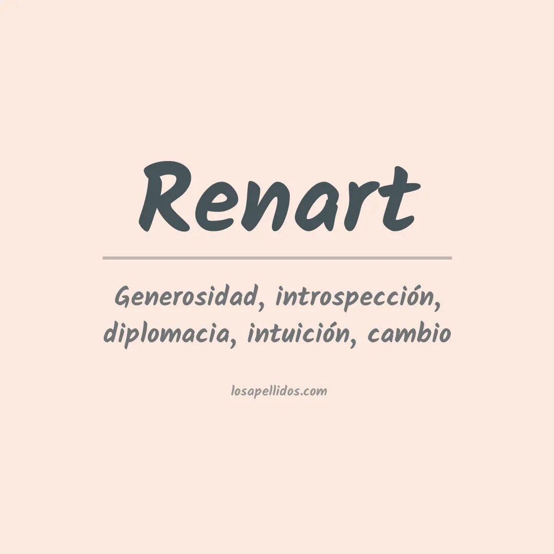 Apellido Renart