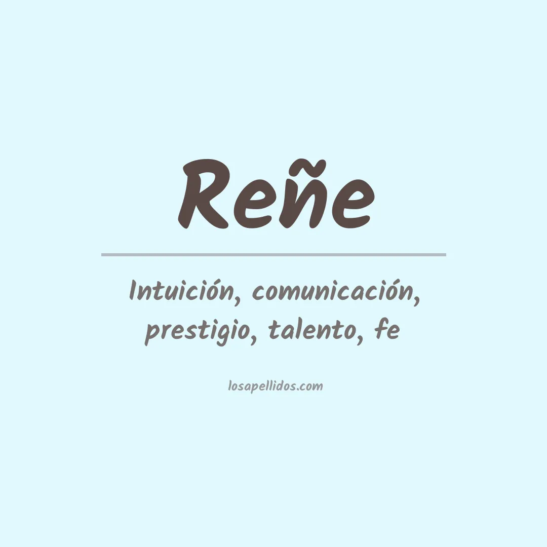 Apellido Reñe