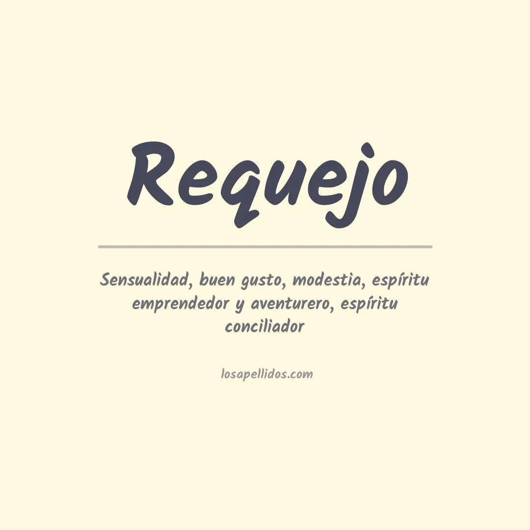 Apellido Requejo