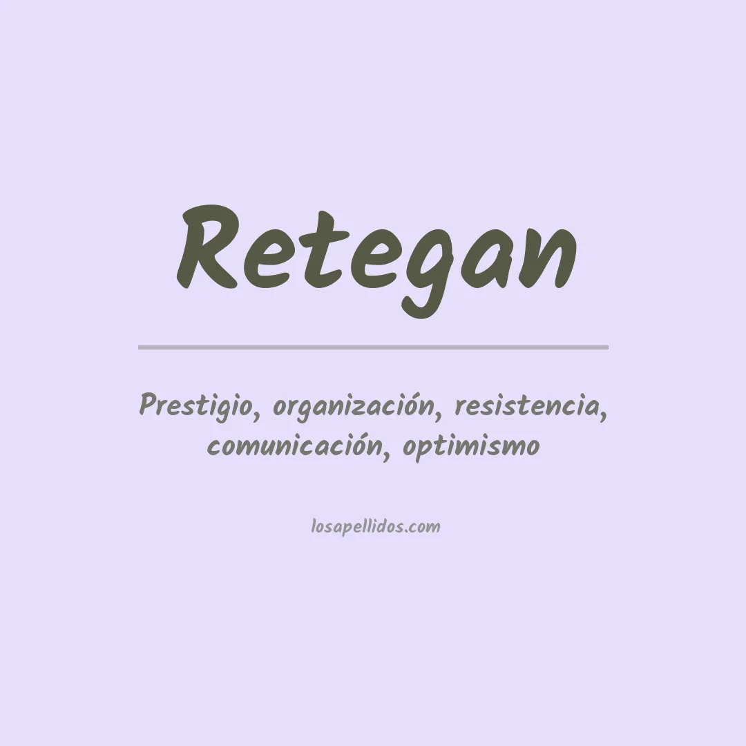 Apellido Retegan