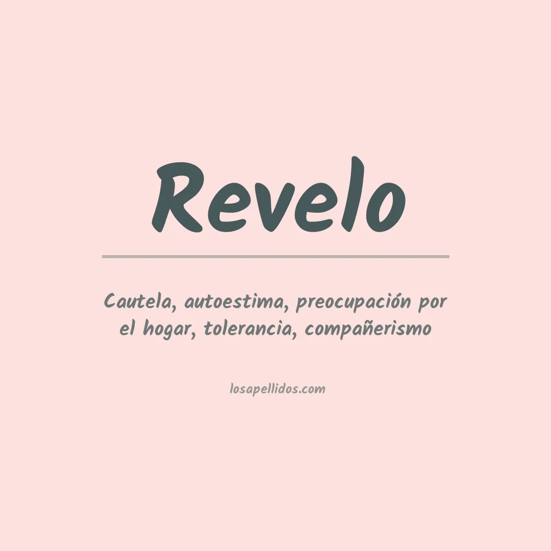 Apellido Revelo