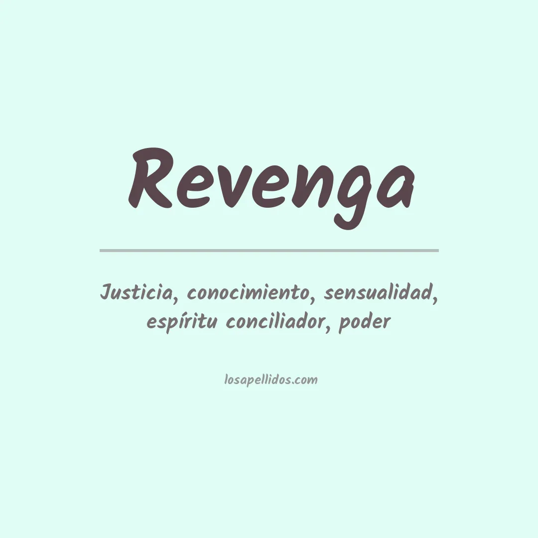 Apellido Revenga