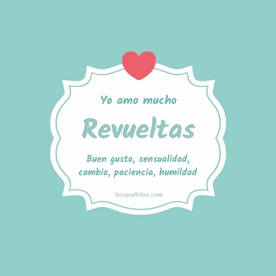 Yo amo mucho Revueltas