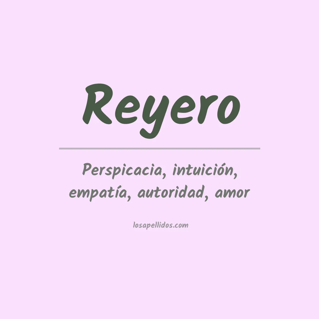 Apellido Reyero
