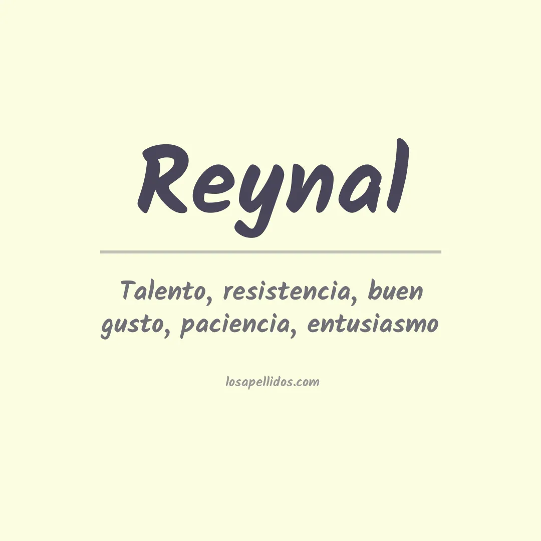 Apellido Reynal