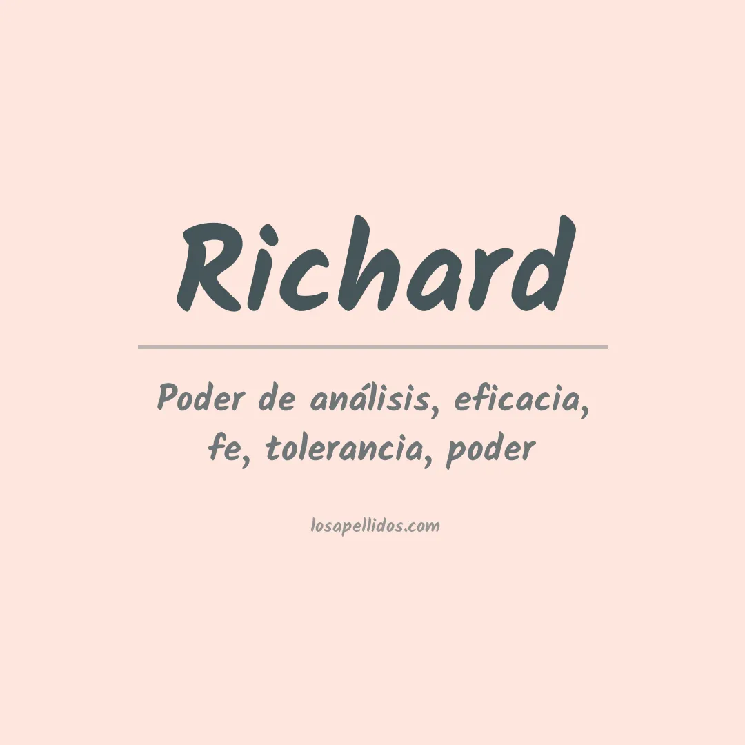 Apellido Richard