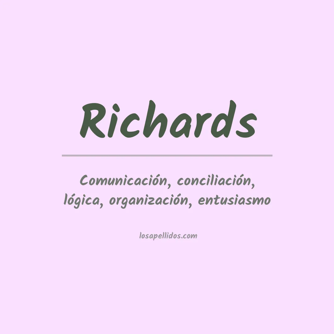 Apellido Richards