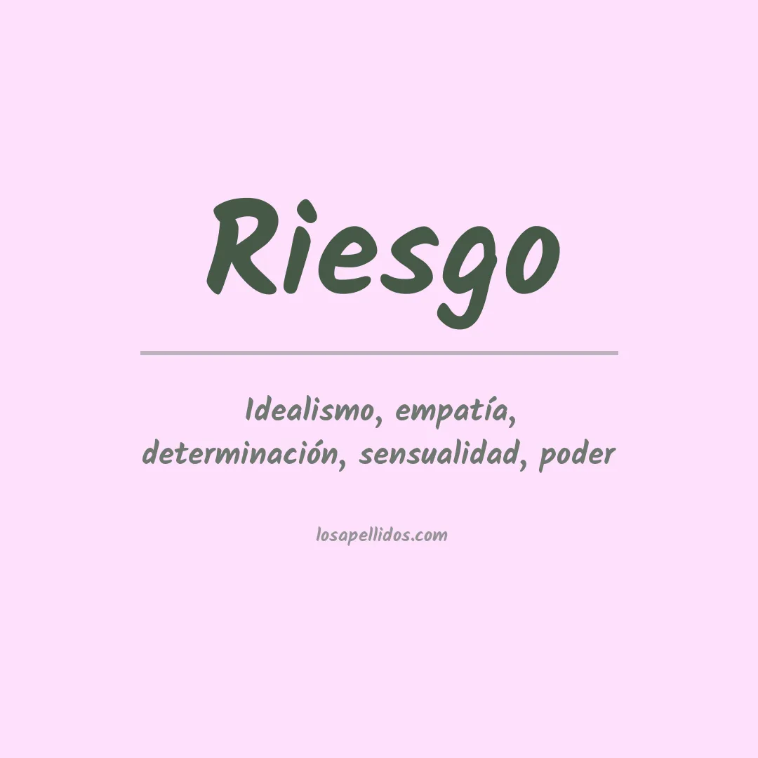 Apellido Riesgo