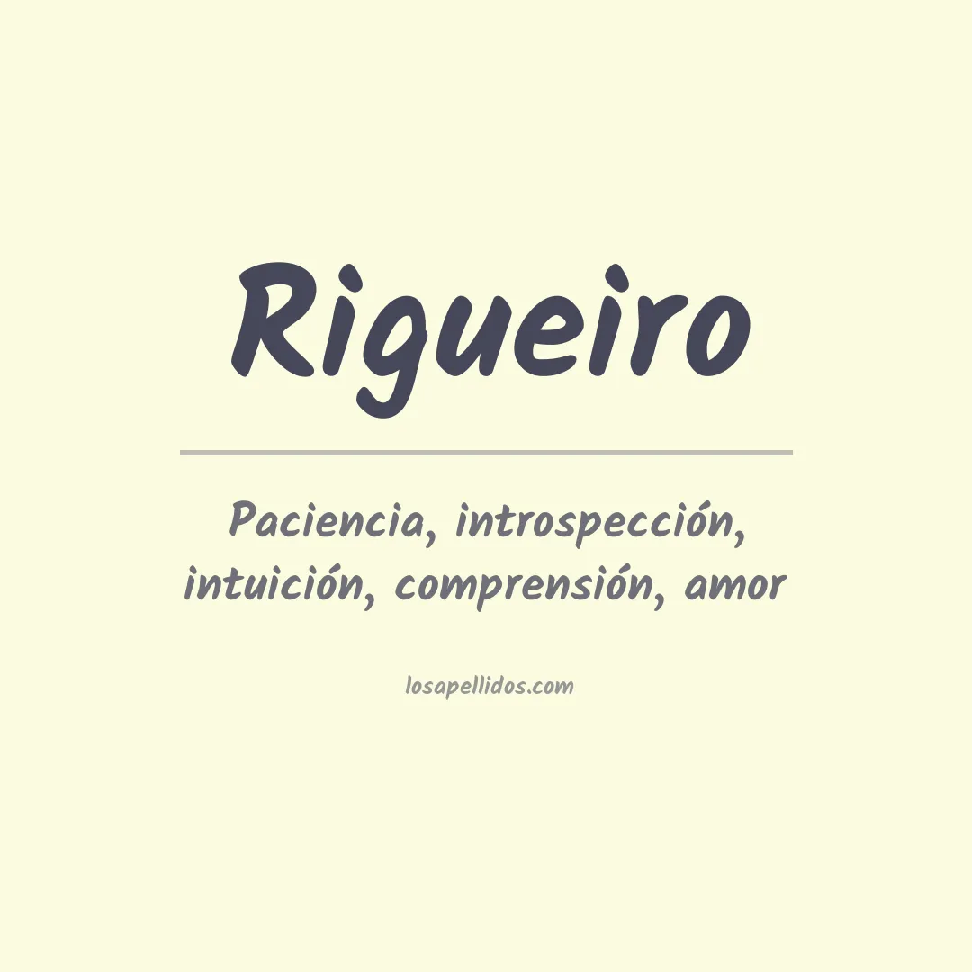 Apellido Rigueiro