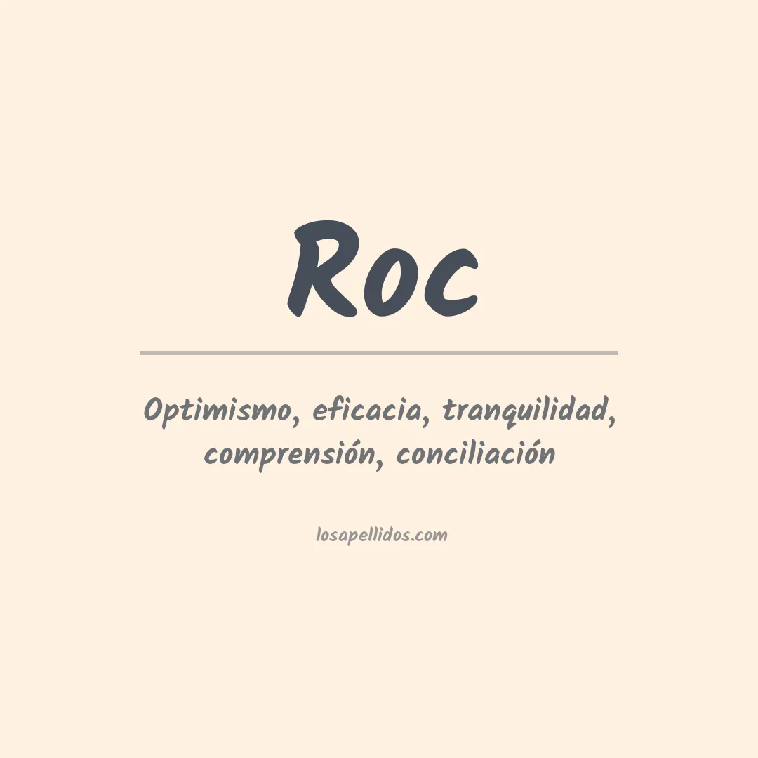 Apellido Roc