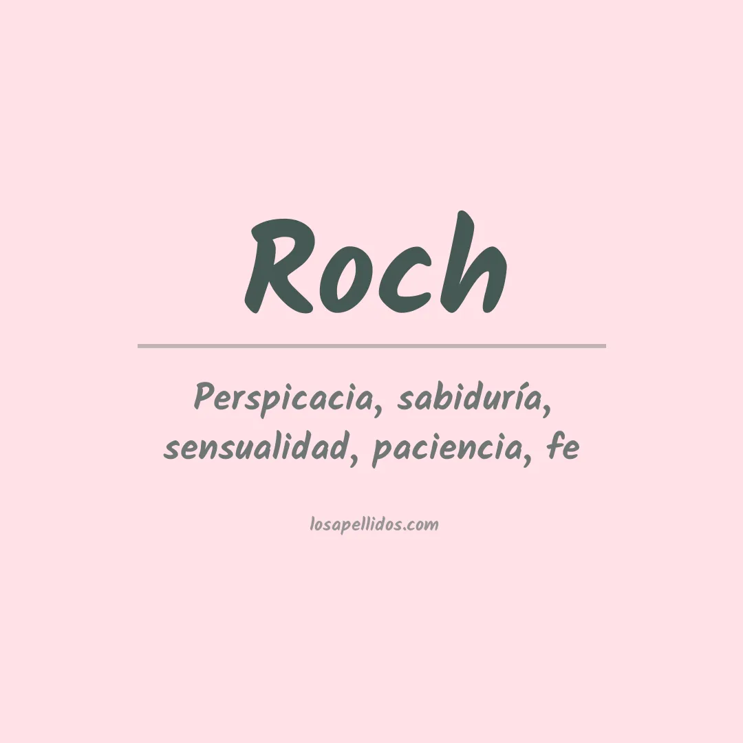 Apellido Roch