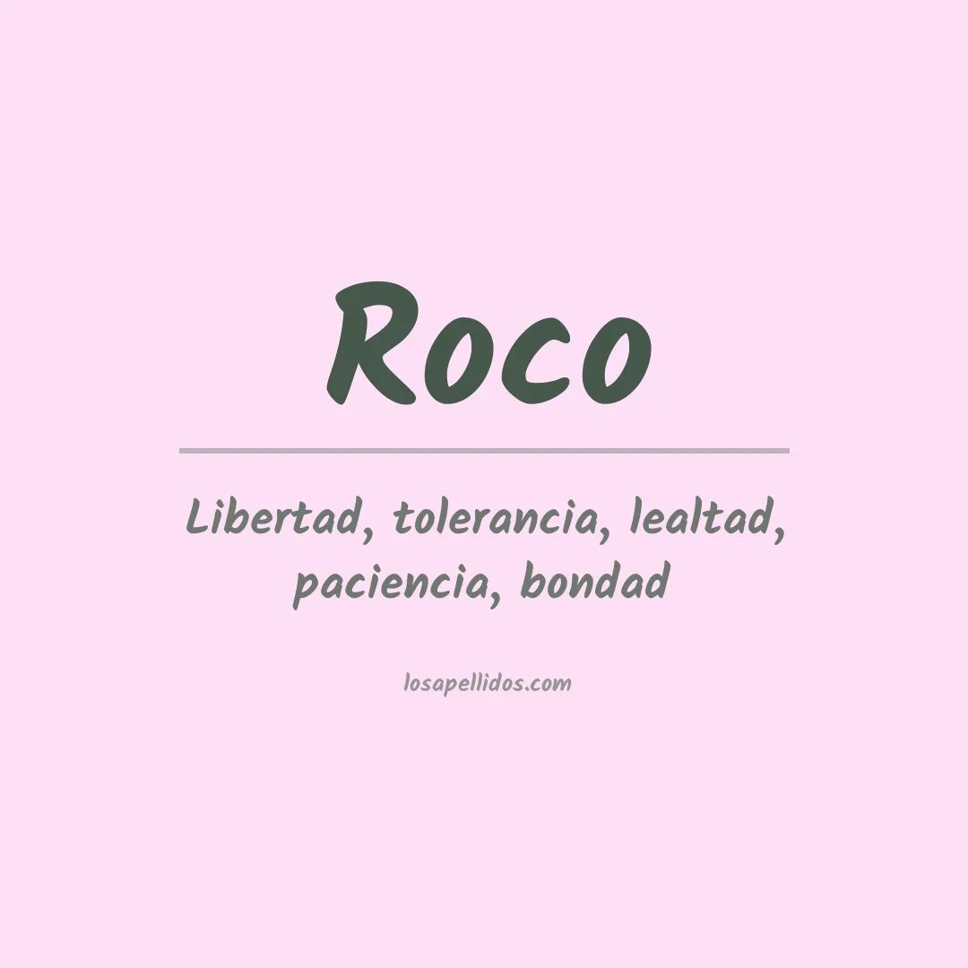 Apellido Roco