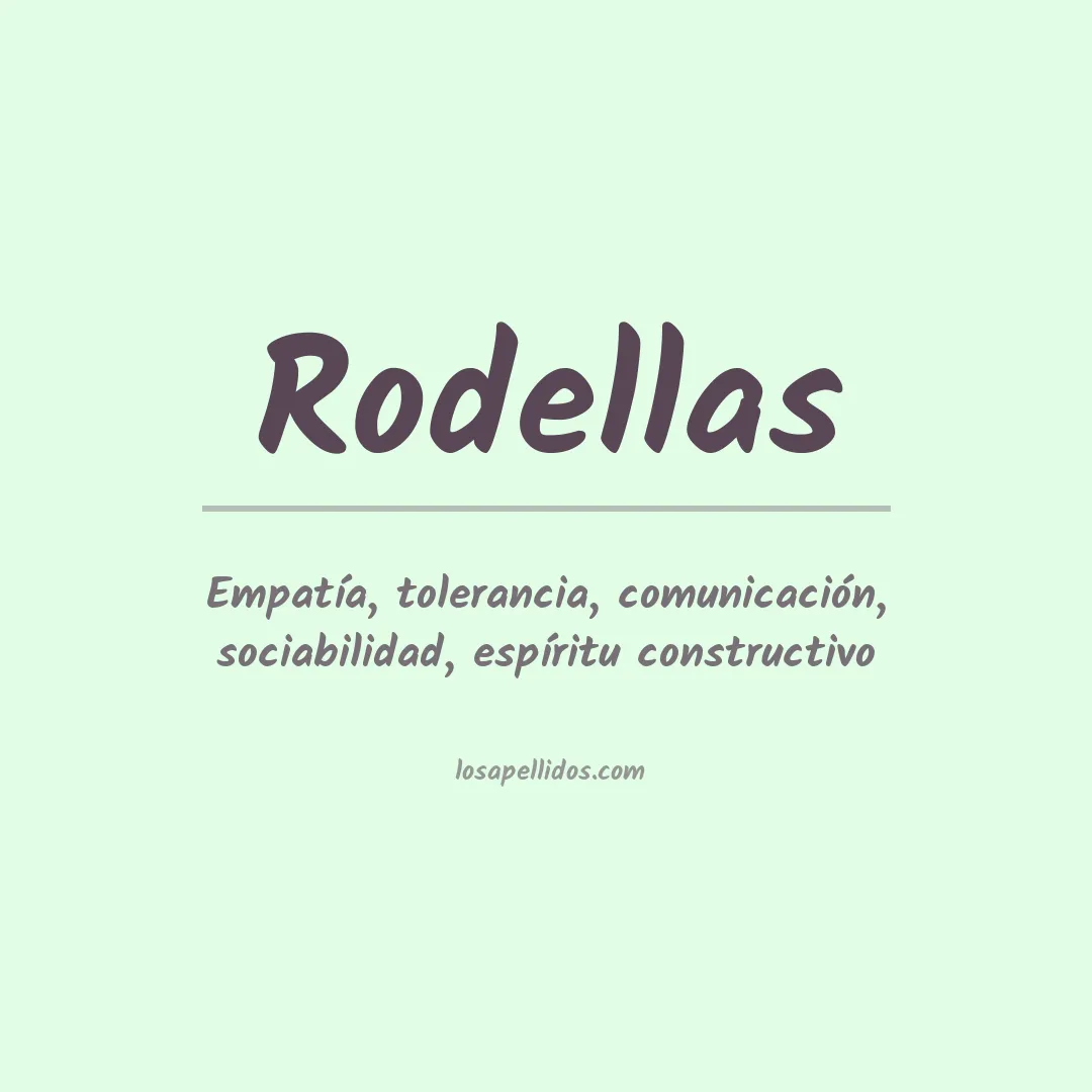 Apellido Rodellas
