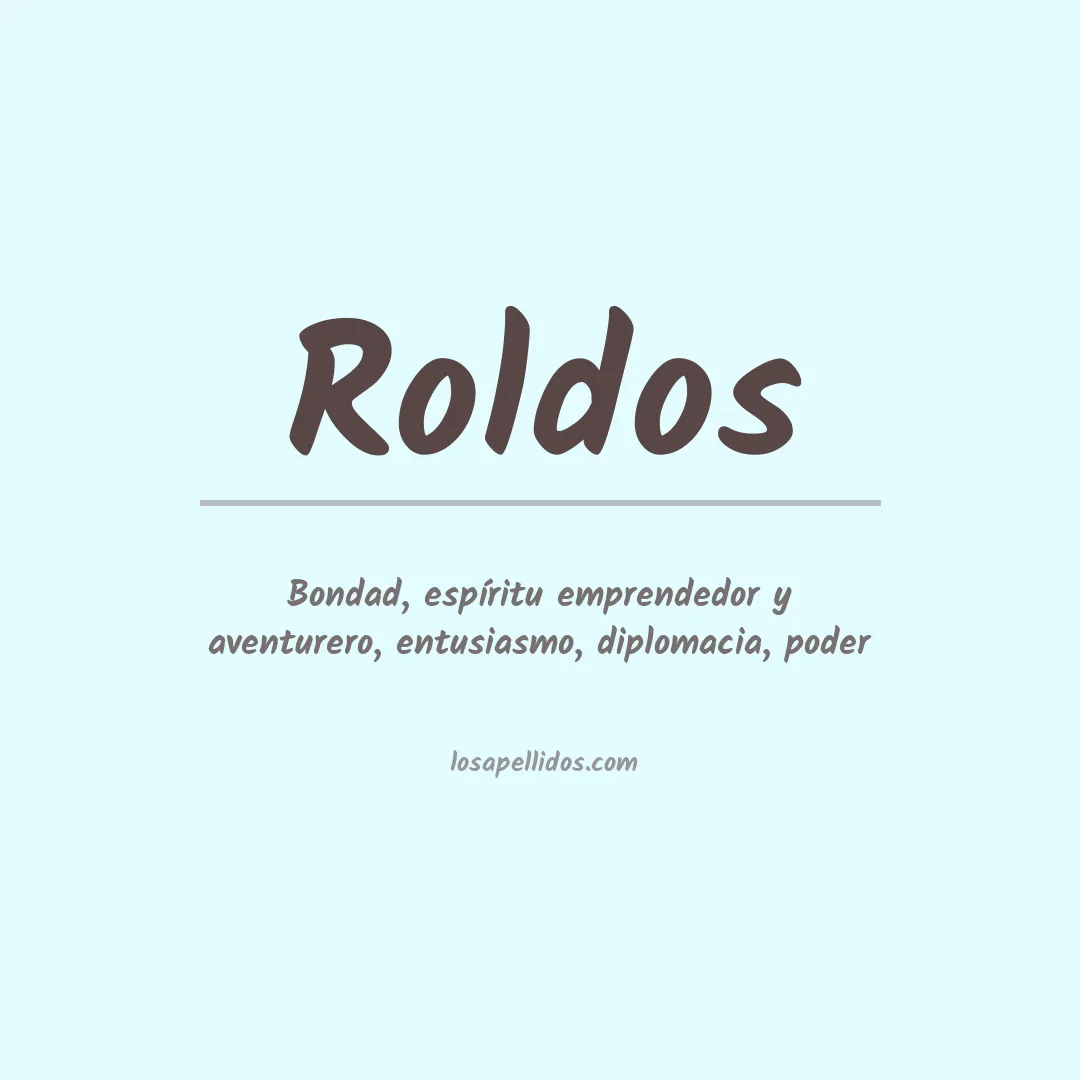 Apellido Roldos