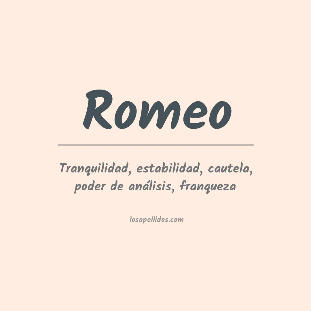 Apellido Romeo