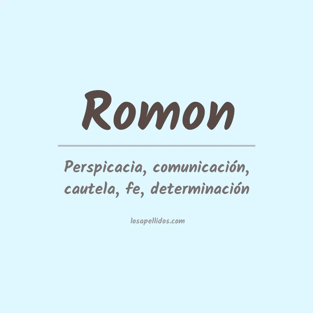Apellido Romon