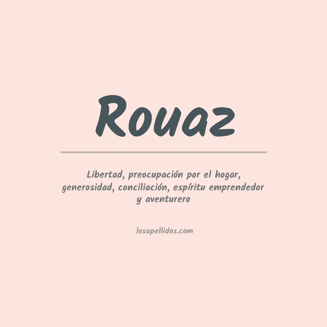 Apellido Rouaz
