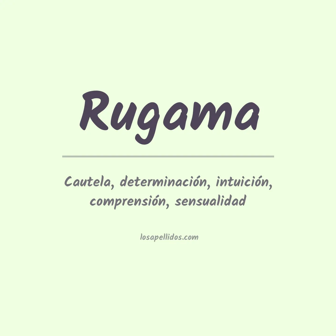 Apellido Rugama