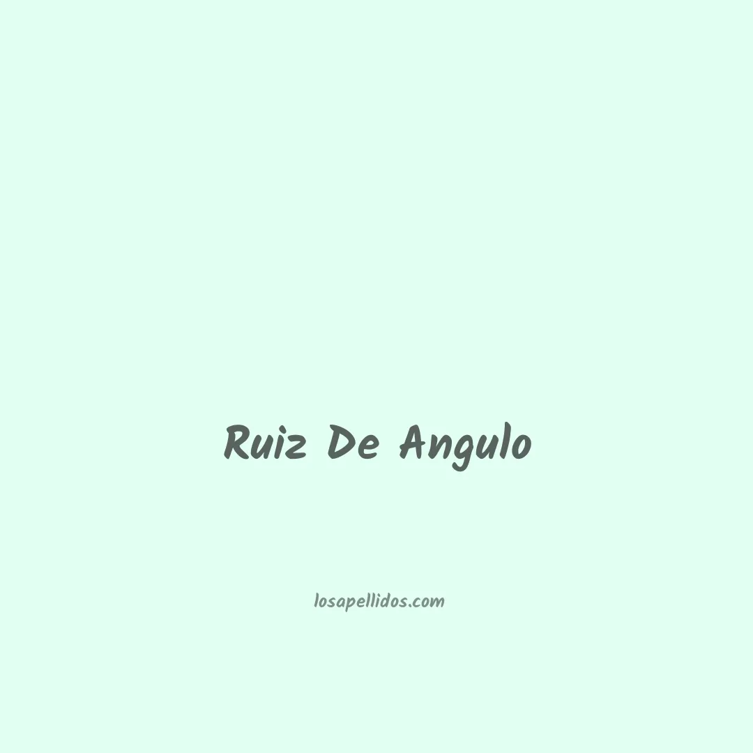 Ruiz de angulo en chino