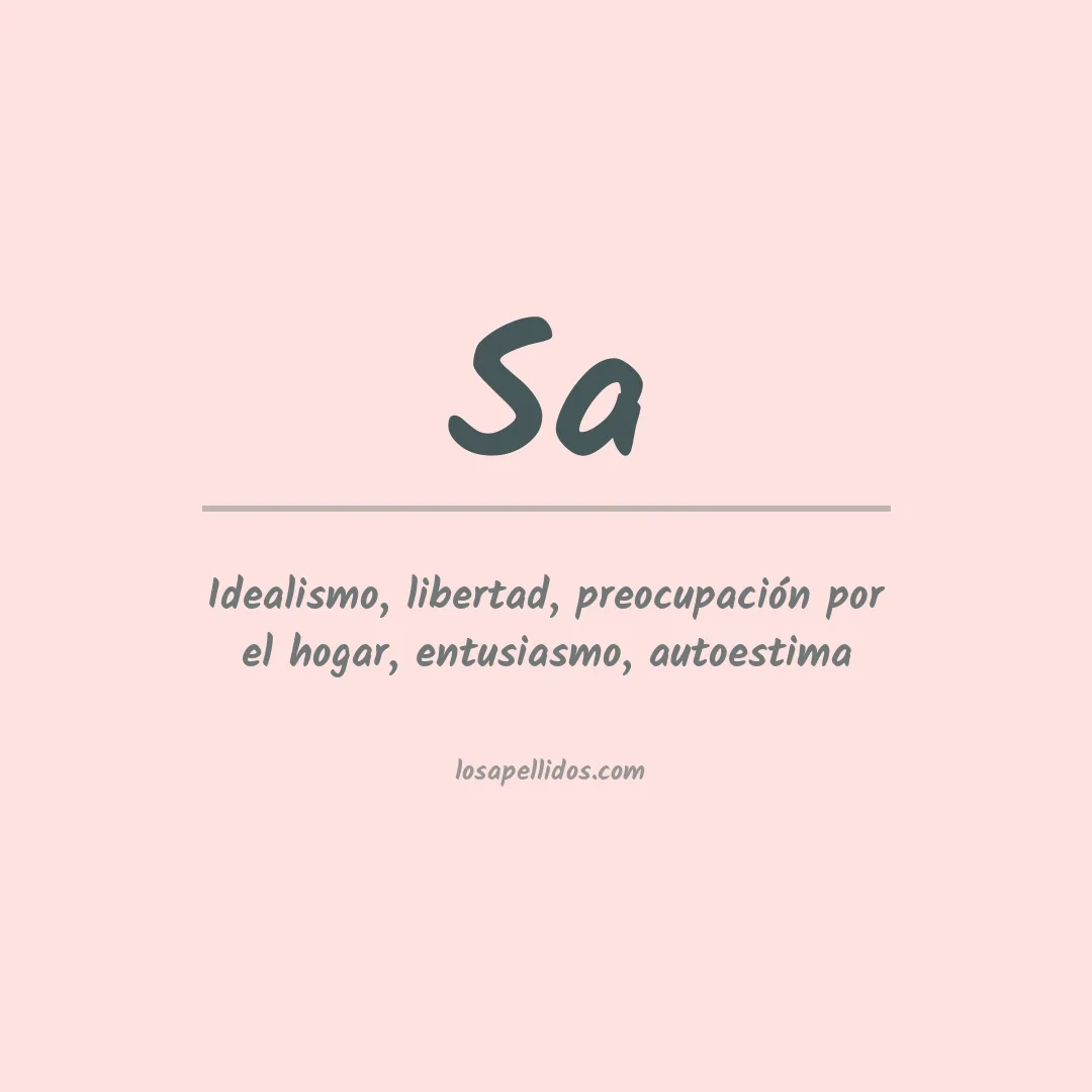 Apellido Sa