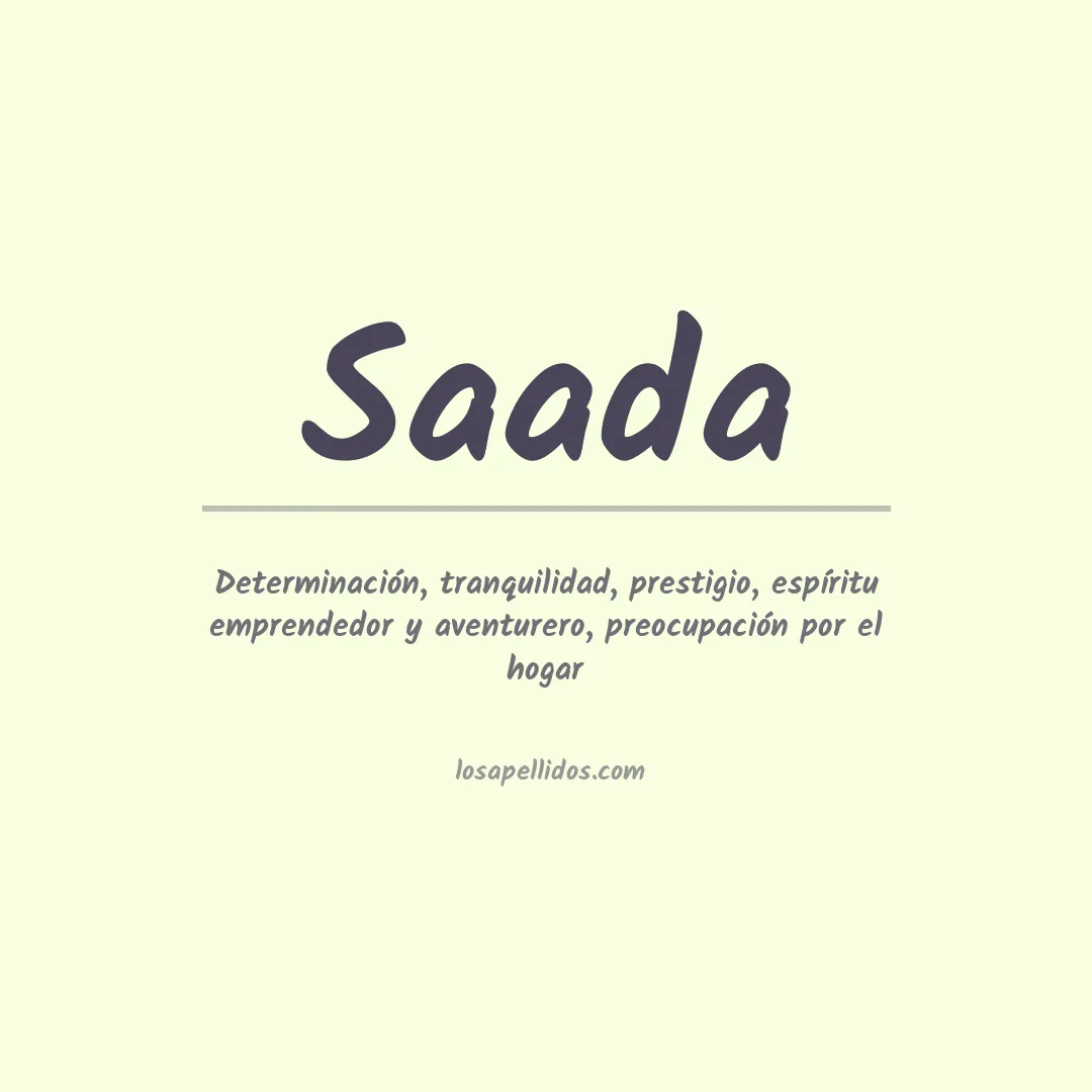 Apellido Saada