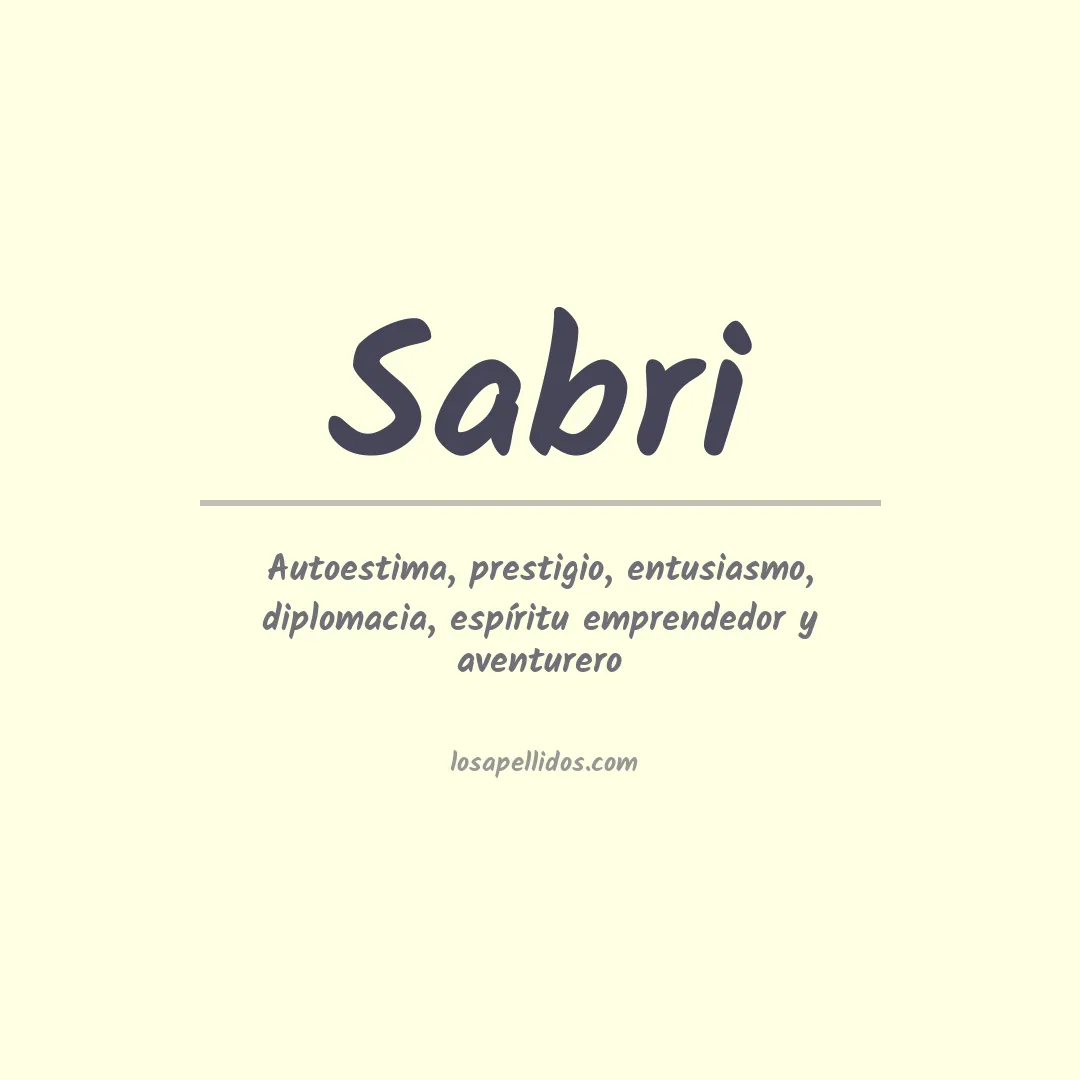 Apellido Sabri