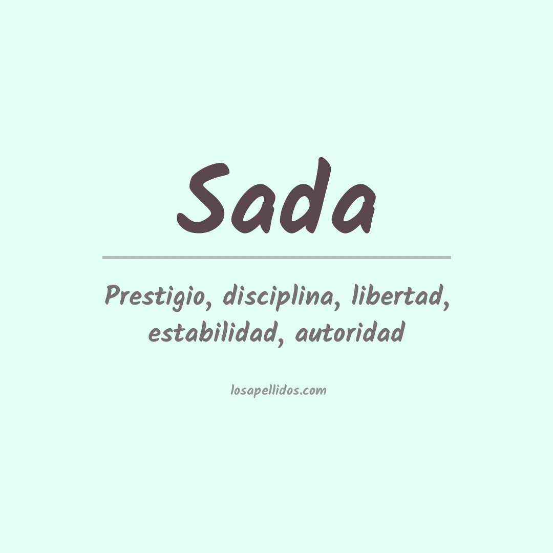 Apellido Sada