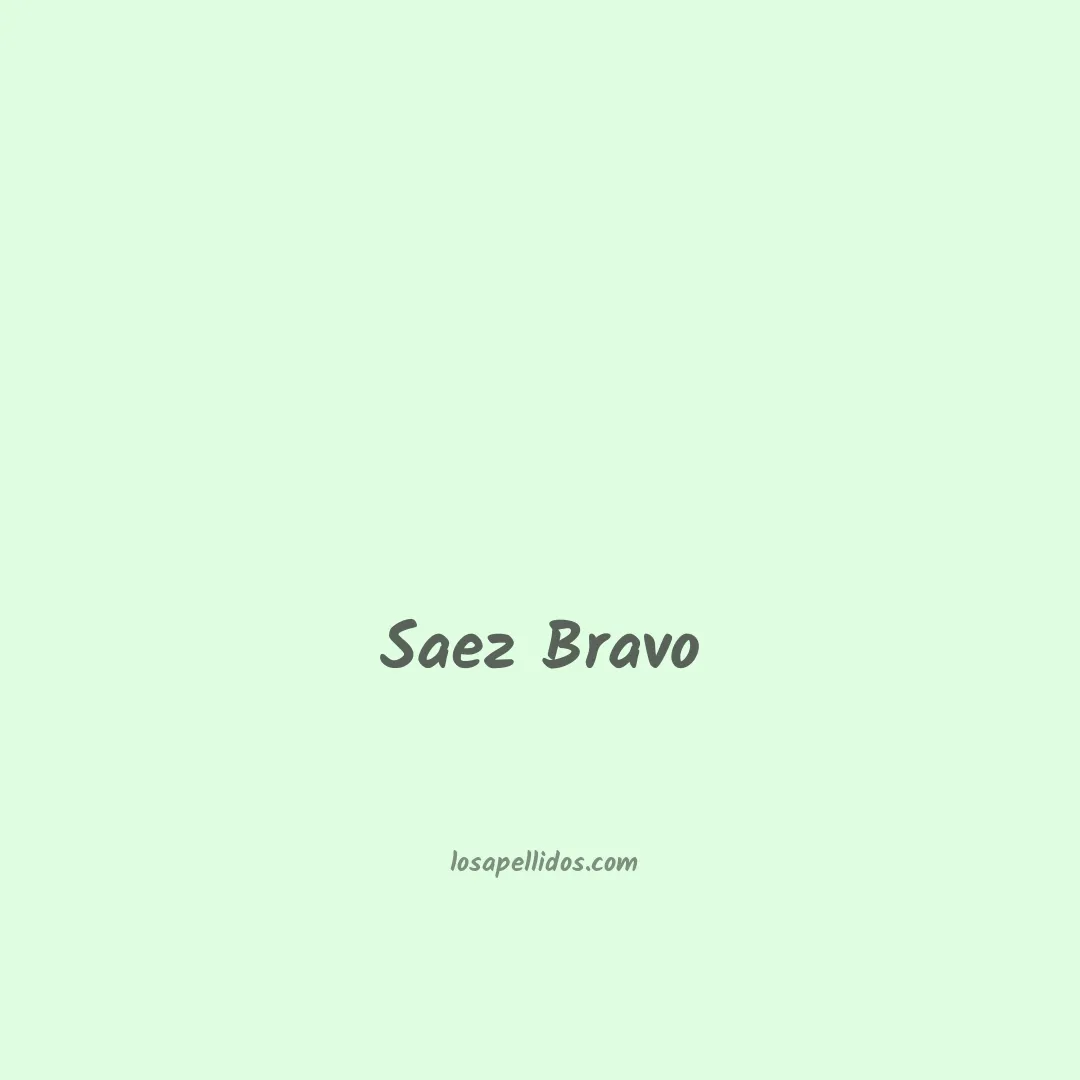 Saez bravo en chino