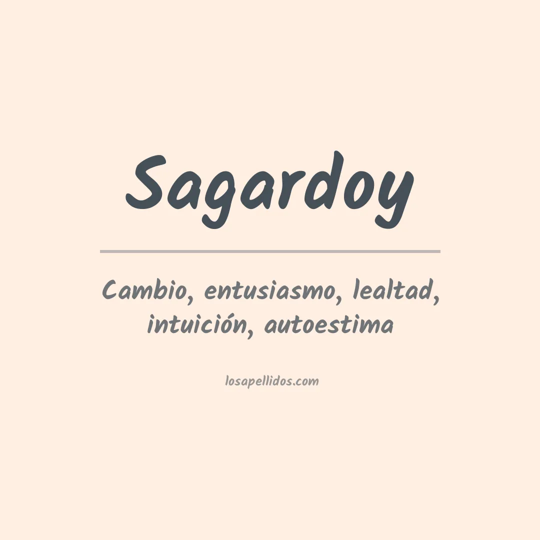 Apellido Sagardoy