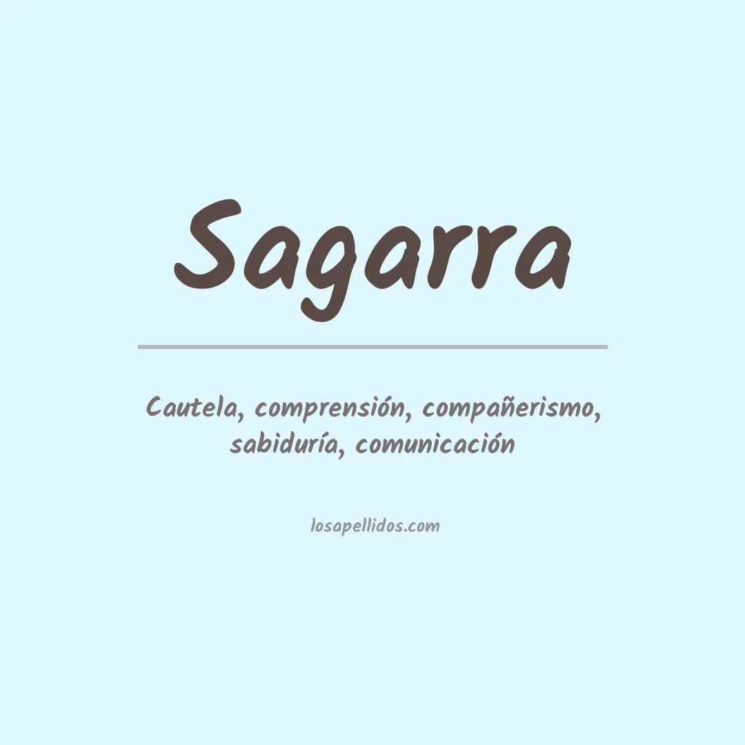 Apellido Sagarra